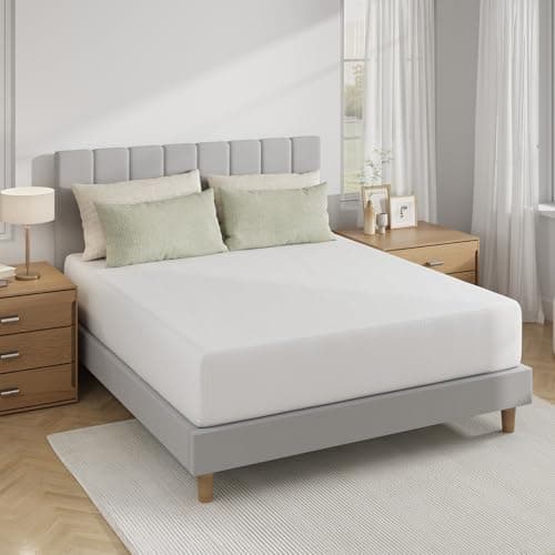 Novilla 12 Inch Queen Mattress in a Box, Gel Memory Foam for Cooling Night | Comfort & Pressure Relief, CertiPUR-US Certified