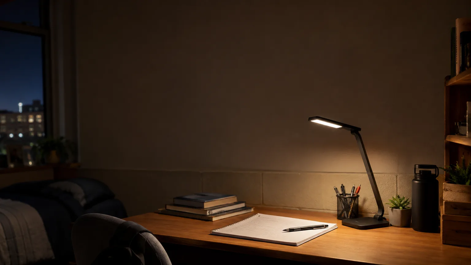 Best Desk Lamps for College (Eye-Strain Priority) 2026