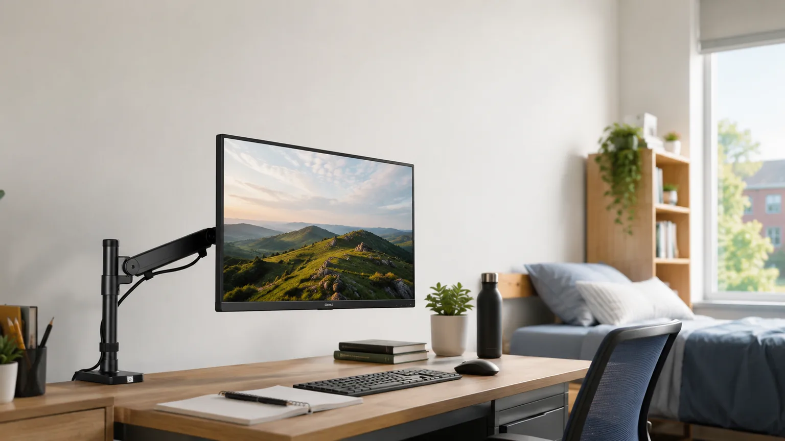 Best Monitor Arms for Small Dorm Desks 2026
