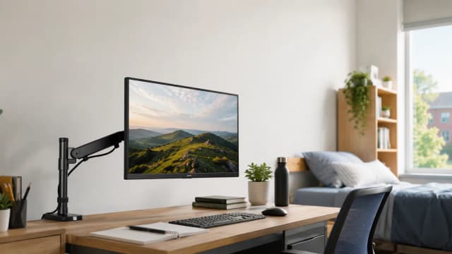 Best Monitor Arms for Small Dorm Desks 2026