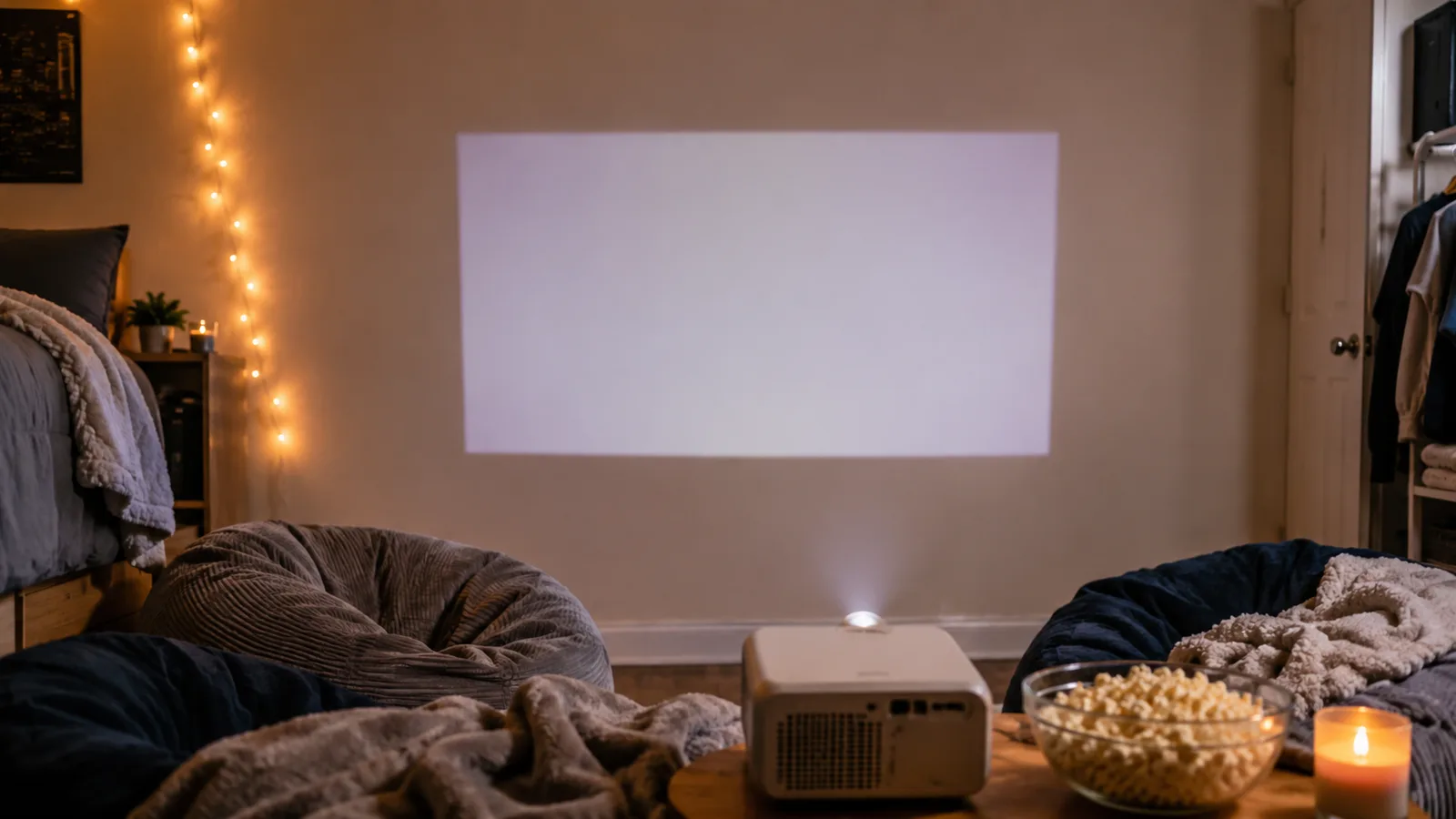Dorm Movie Night: Turn a Small Room Into a Theater in 2026