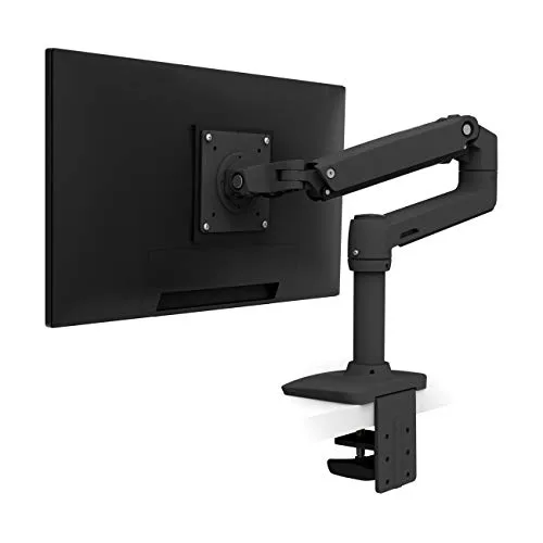 Ergotron LX Desk Mount Single Monitor Arm (Matte Black)