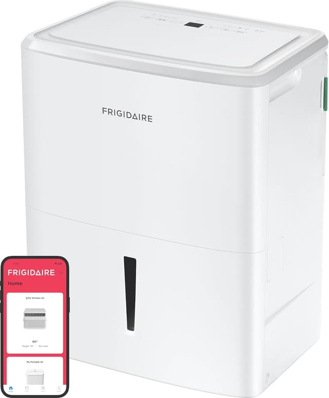 Frigidaire 22-Pint Wi-Fi Dehumidifier (FHDD2234W1), 1,500 Sq. Ft., ENERGY STAR