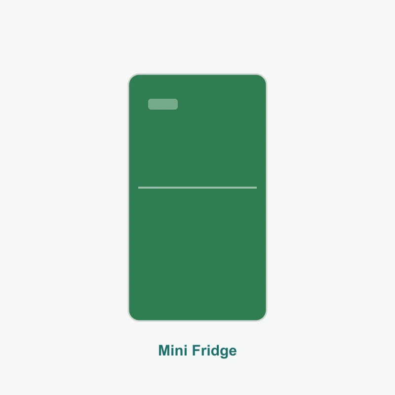 Galanz GLR33MGNR10 3.3 Cu. Ft. Retro Single-Door Mini Fridge (Green)