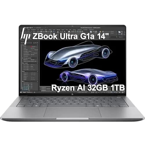 HP ZBook Ultra G1a (Ryzen AI Max PRO 385, integrated Radeon 8050S, 32GB/1TB)