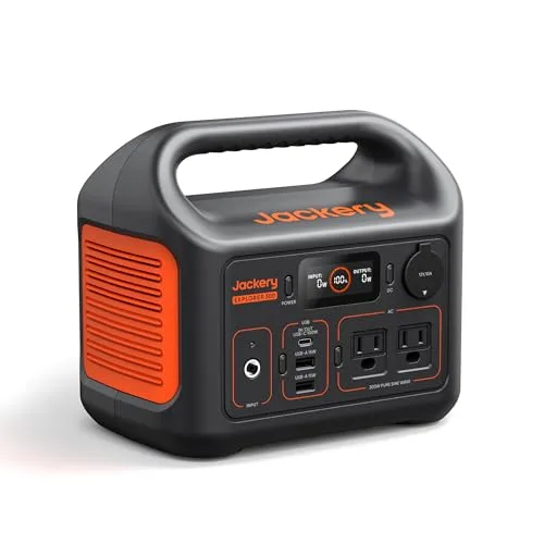 Jackery Explorer 300 Portable Power Station, 292Wh