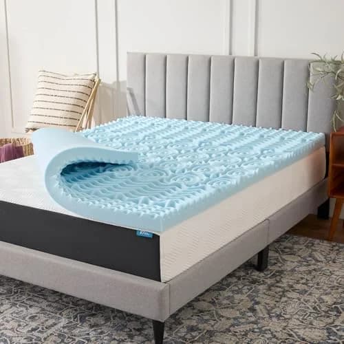 Lucid Gel-Infused Memory Foam Topper Twin XL