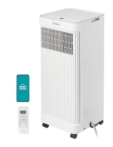 Midea 8,500 BTU (5,000 BTU SACC) Smart Portable Air Conditioner