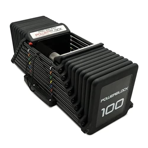PowerBlock Pro 100 EXP Adjustable Dumbbell (Sold as a Single Unit)