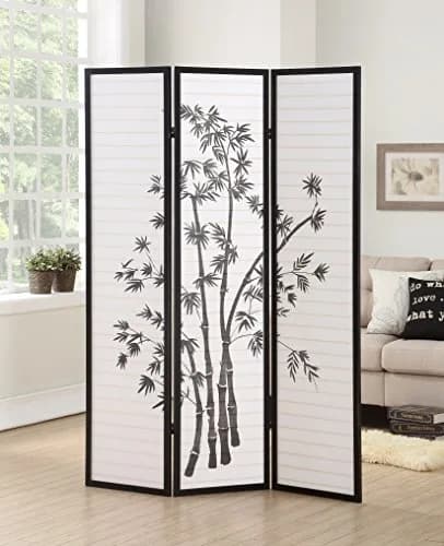 Roundhill Furniture 3-Panel Oriental Shoji Room Divider Screen — Recommended per expert consensus