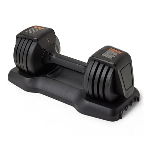 Amazon Basics Adjustable Dumbbell (25 lb Single) — Recommended per expert consensus