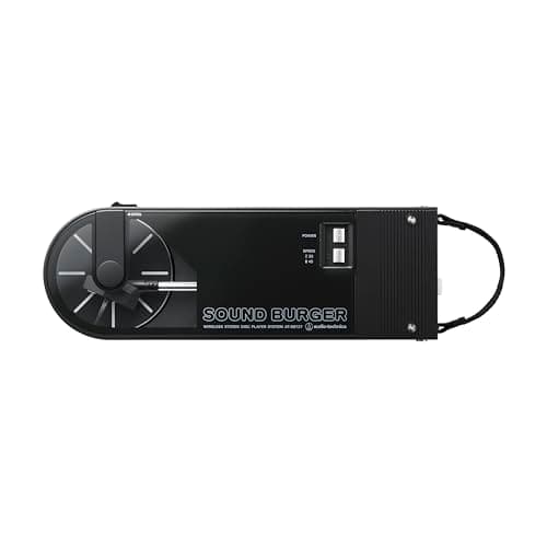 Audio-Technica AT-SB727 Sound Burger Portable Bluetooth Turntable (Black)