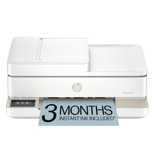 HP Envy 6555e Wireless All-in-One Color Inkjet Printer, Print, Scan, Copy, Duplex Printing Best-for-Home, 3 Month Instant Ink Trial Included