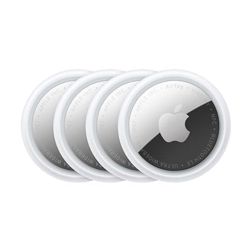 Apple AirTag (2nd Generation) — 4 Pack — Recommended per expert consensus