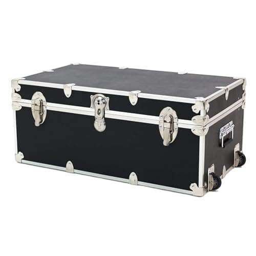 Rhino Large Essential Trunk with Wheels — Camp Footlocker and Dorm Storage