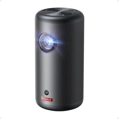 NEBULA Capsule 3 GTV Portable Mini Projector, Netflix Officially Licensed, Native 1080P, Wi-Fi, 2.5hr Battery, Dolby Digital