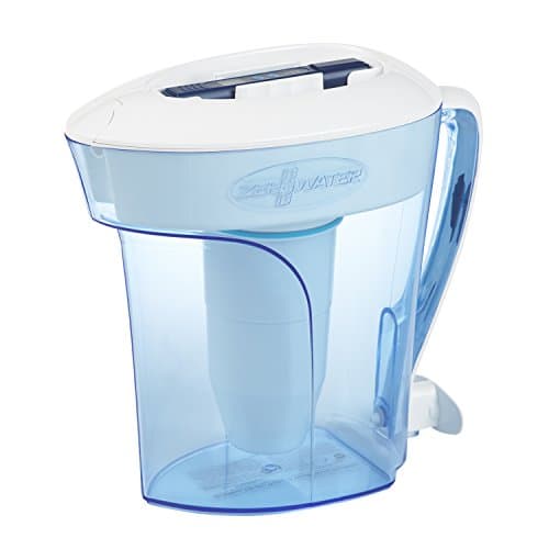 ZeroWater 10-Cup Ready-Pour 5-Stage Water Filter Pitcher with TDS Meter, IAPMO Certified — Recommended per expert consensus