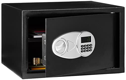 Amazon Basics Steel Security Safe with Digital Keypad, 1.2 Cubic Feet — Good Value per expert consensus