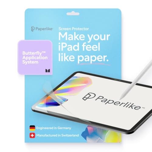 Paperlike 3 Paper-Feel Screen Protector (2-pack, iPad Air 11" M2/M3/M4) — Good Value per expert consensus