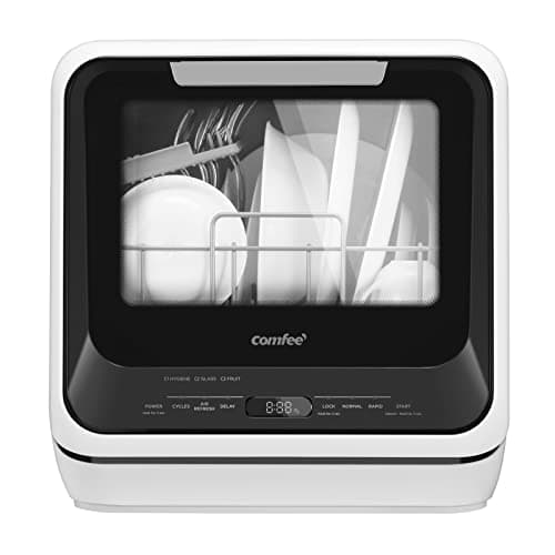 COMFEE' Portable Mini Countertop Dishwasher with 1.32 Gal Built-in Water Tank — Recommended per expert consensus