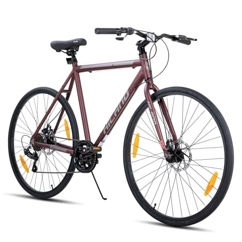 HILAND 700C Hybrid Bike, Road City Commuter Bicycle for Men Women Adult, Size M — Good Value per expert consensus