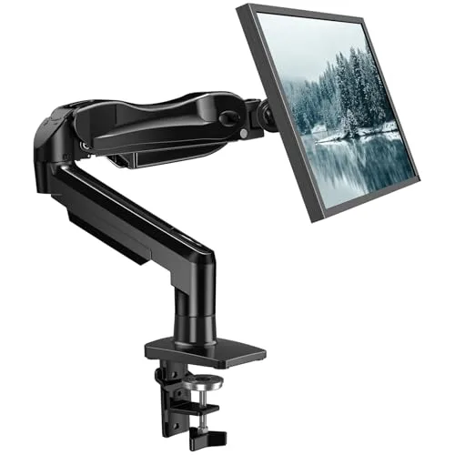 HUANUO Single Monitor Mount Gas Spring Arm (13-32 in)