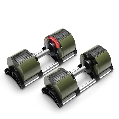 Nuobell 580 Adjustable Dumbbells (5-80 lb Pair)